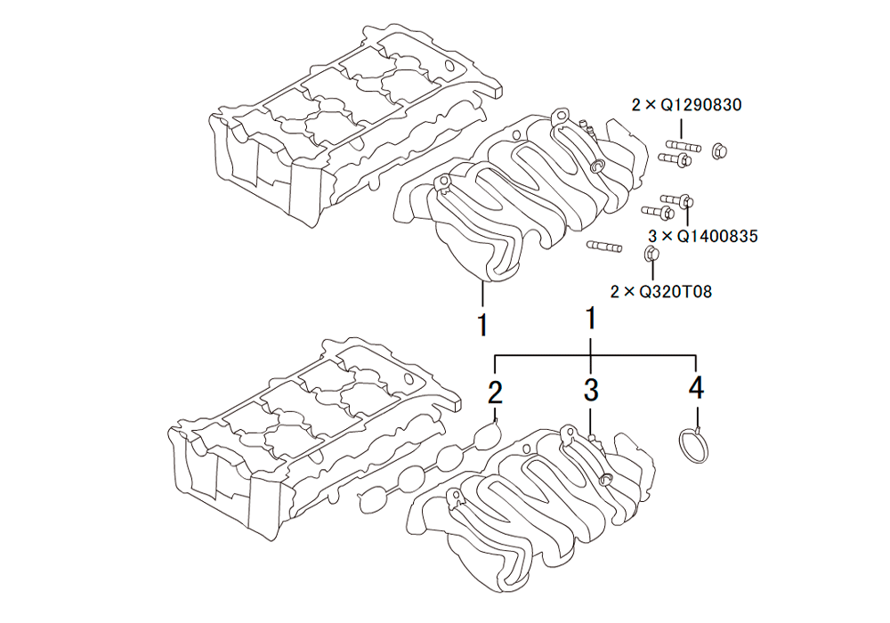 scheme for ВПУСКНОЙ КОЛЛЕКТОР В СБОРЕ