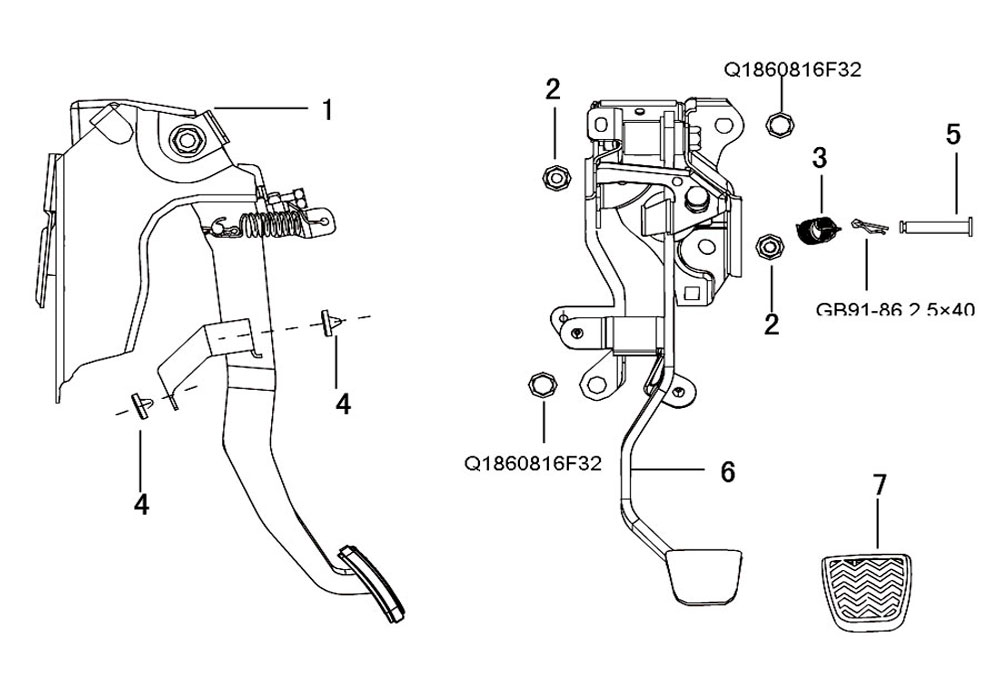 scheme for система управления сцеплением