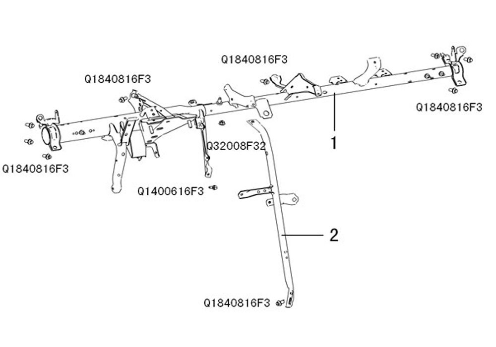 scheme for инструментальная панель - усилитель