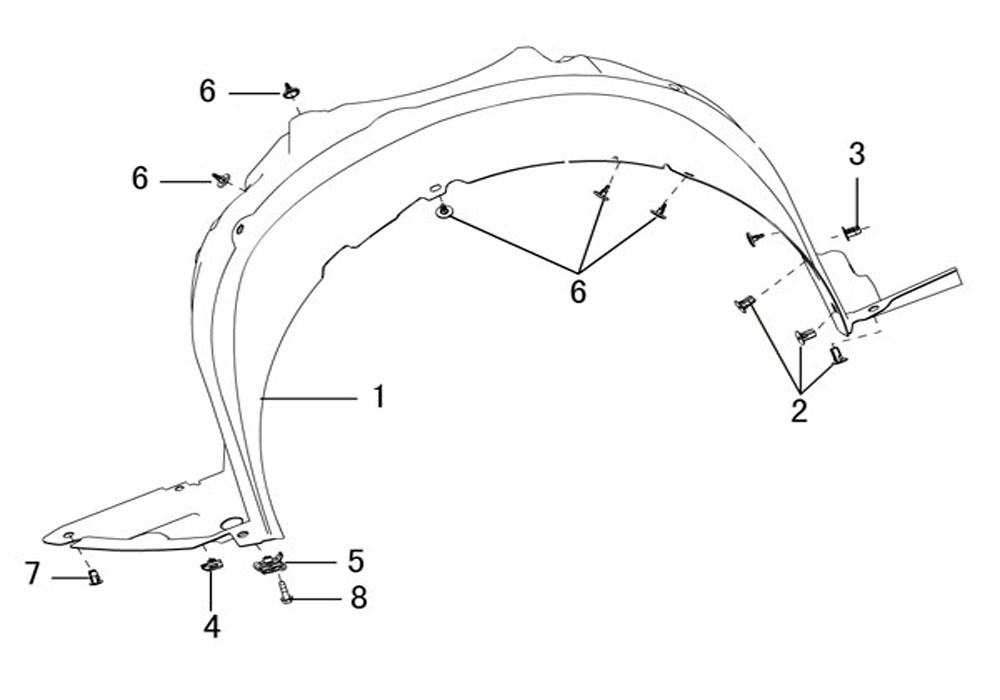 scheme for отделка колесной арки