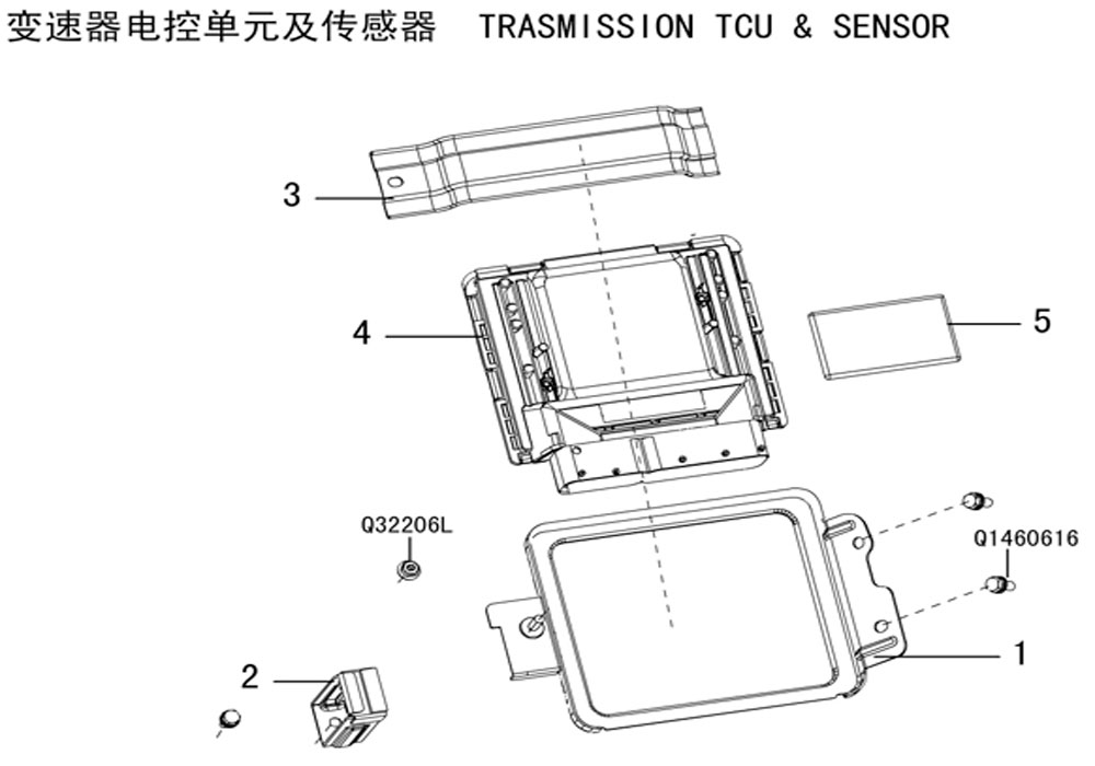 scheme for TCU акпп