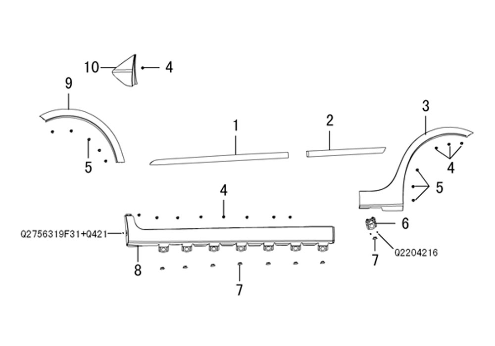 scheme for корпус -  наружная отделка