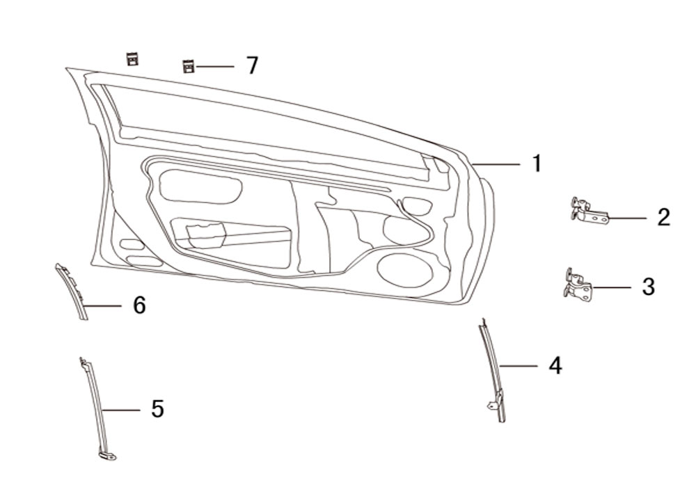 scheme for дверь - передняя