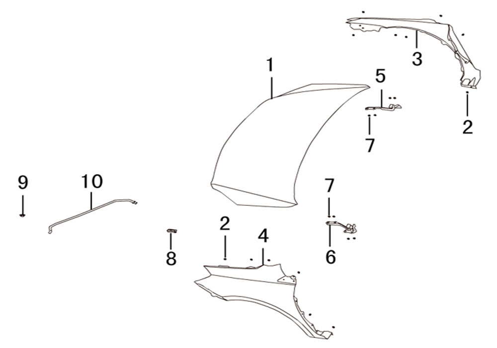 scheme for капот