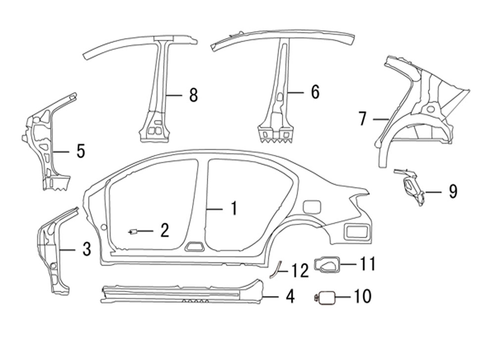 scheme for боковая стенка