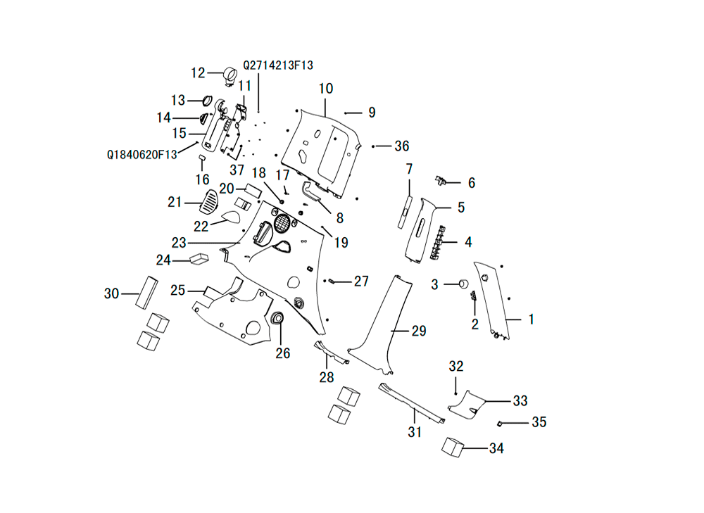 scheme for внутренние панели