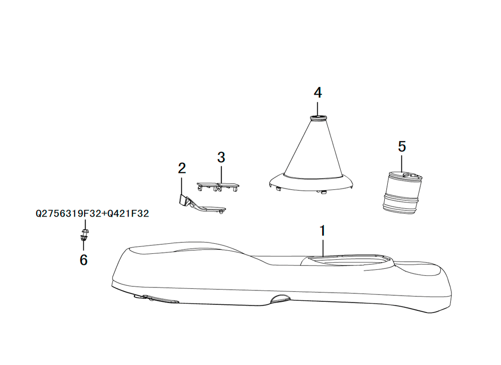 scheme for центральная консоль
