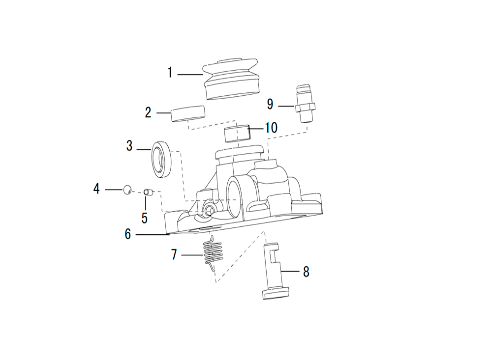 scheme for крышка рычага выбора передач KX-BSQ-Y08-02