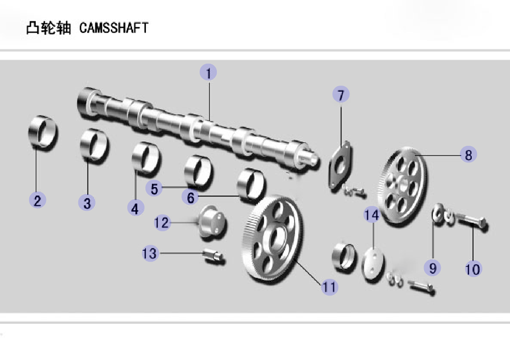 scheme for распредвал