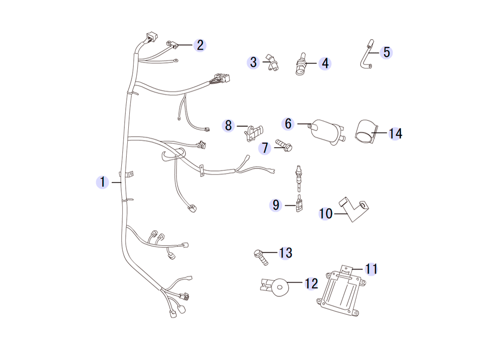 scheme for электрооборудование
