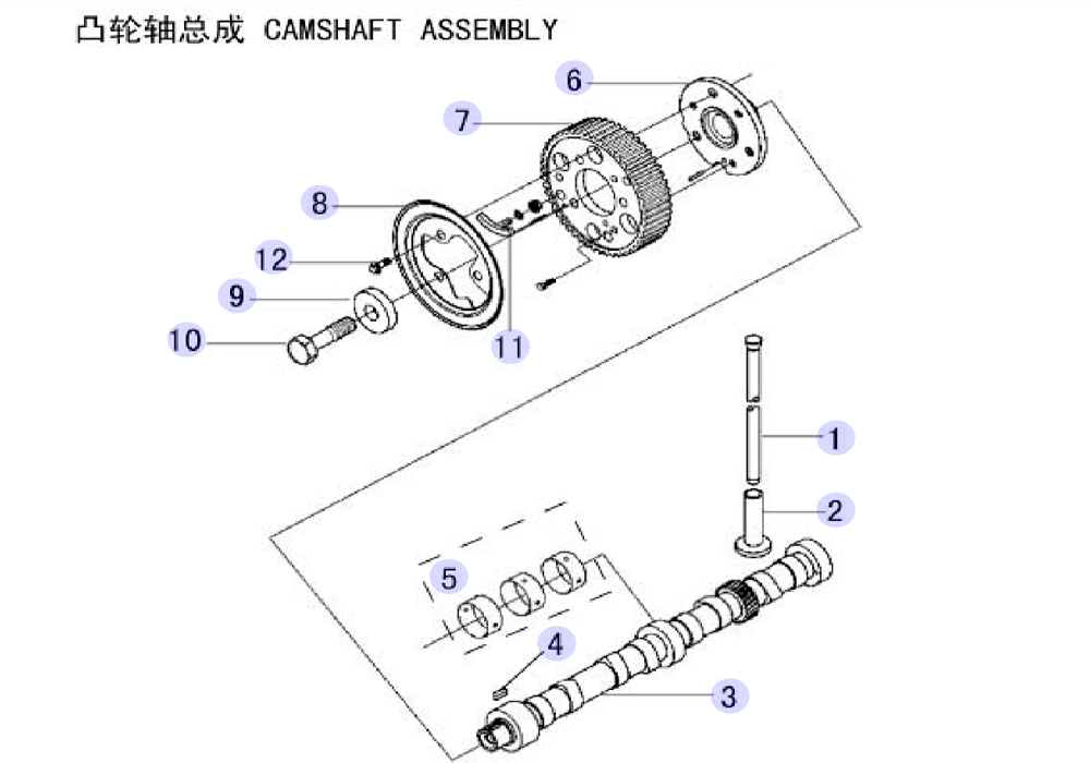 scheme for распредвал