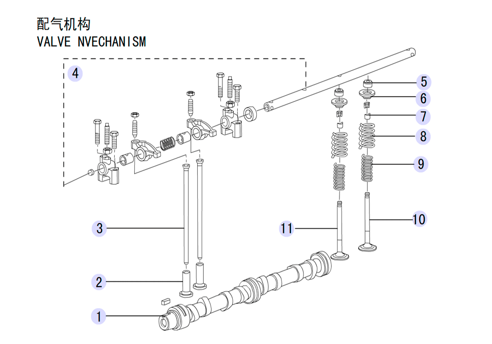 scheme for распредвал