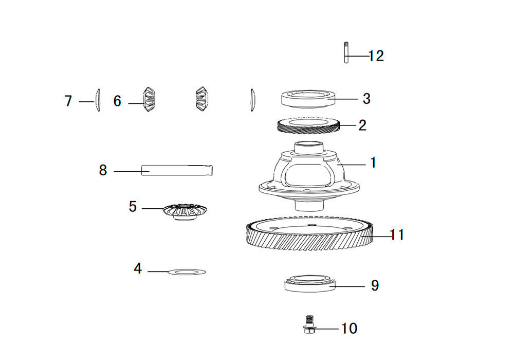 scheme for дифференциал кпп H314.5