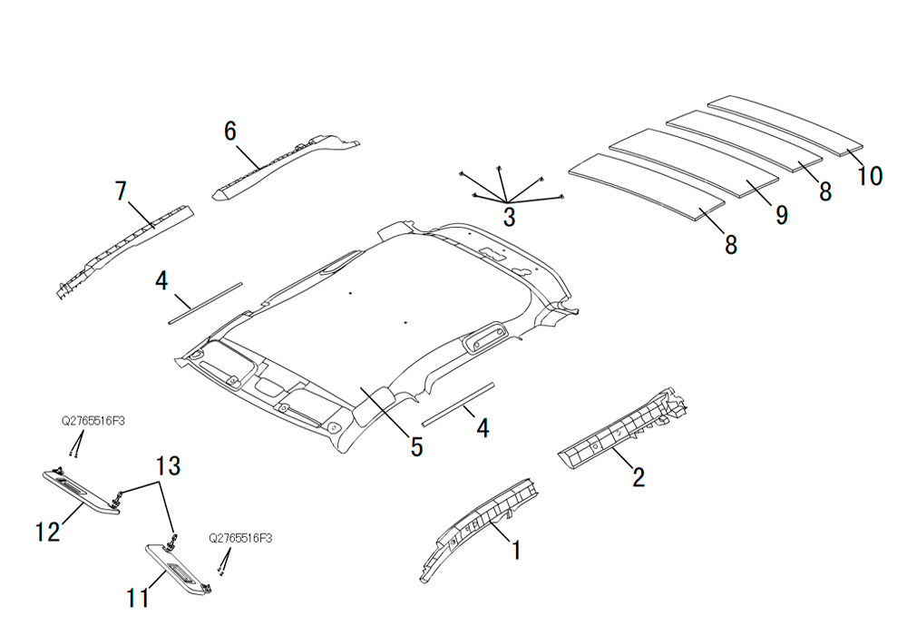 scheme for панели крыши 1