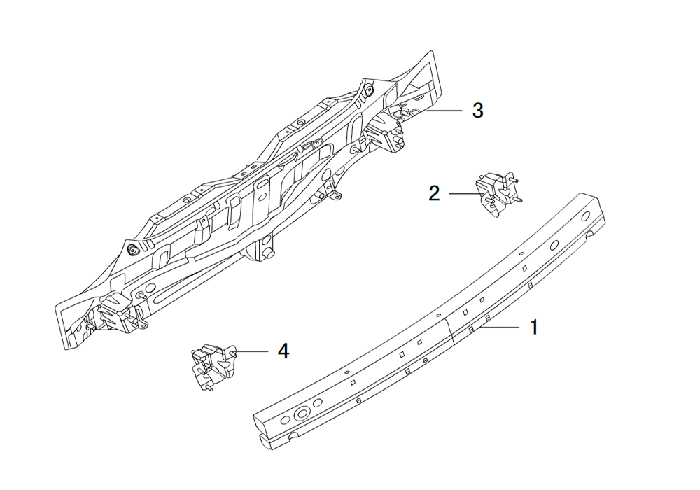 scheme for задний бампер 2