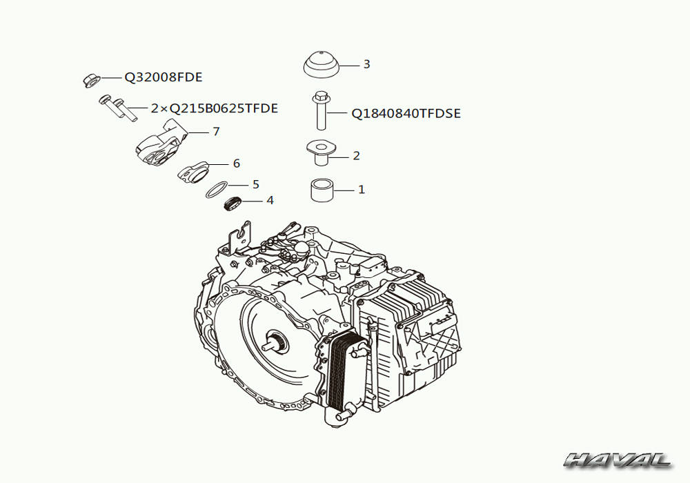 scheme for механизм переключения передач