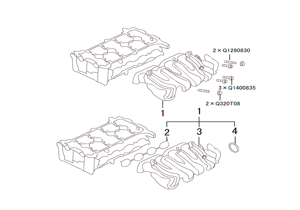 scheme for впускной коллектор