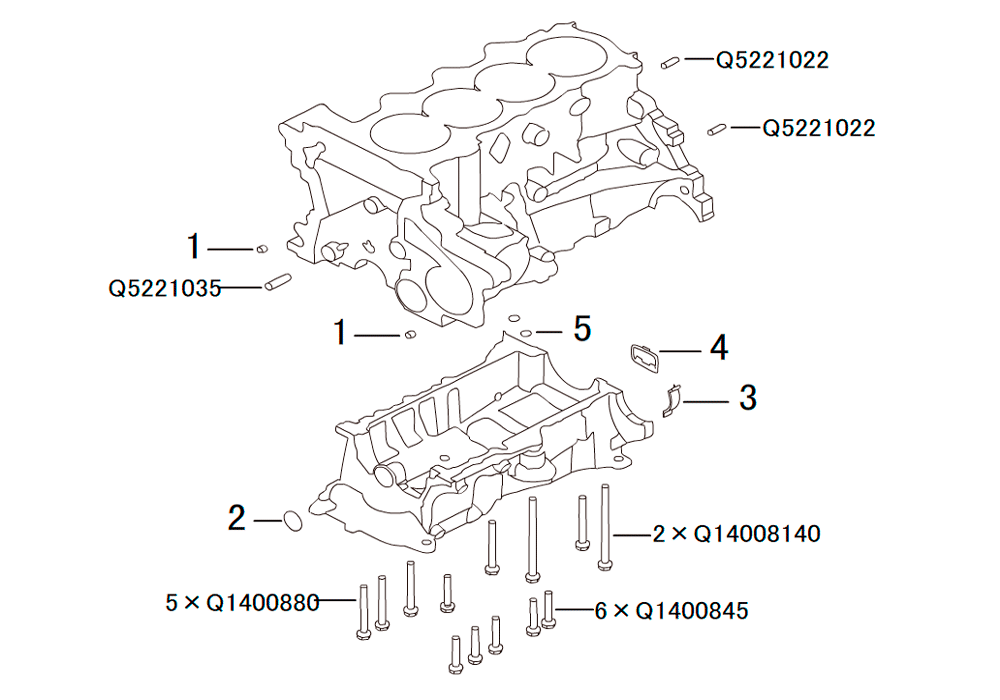 scheme for блок цилиндров 3