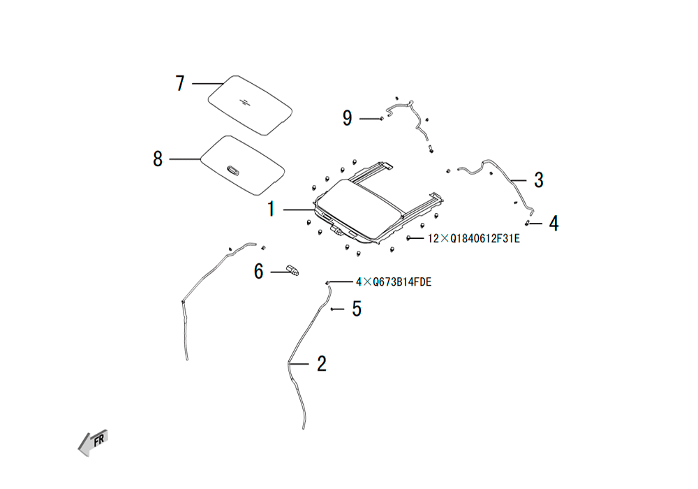 scheme for люк на крышу