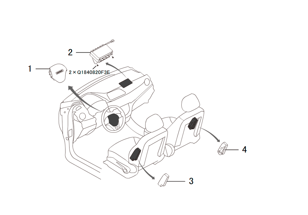 scheme for AIR BAG 2