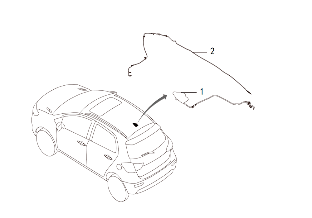 scheme for GPS антенна
