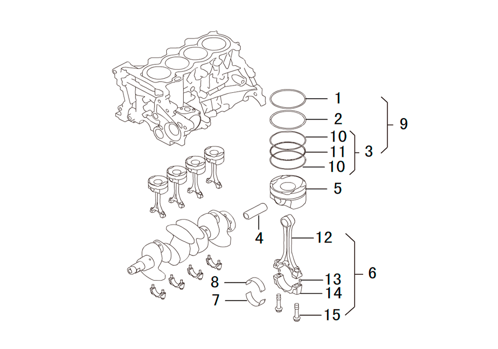 scheme for поршни
