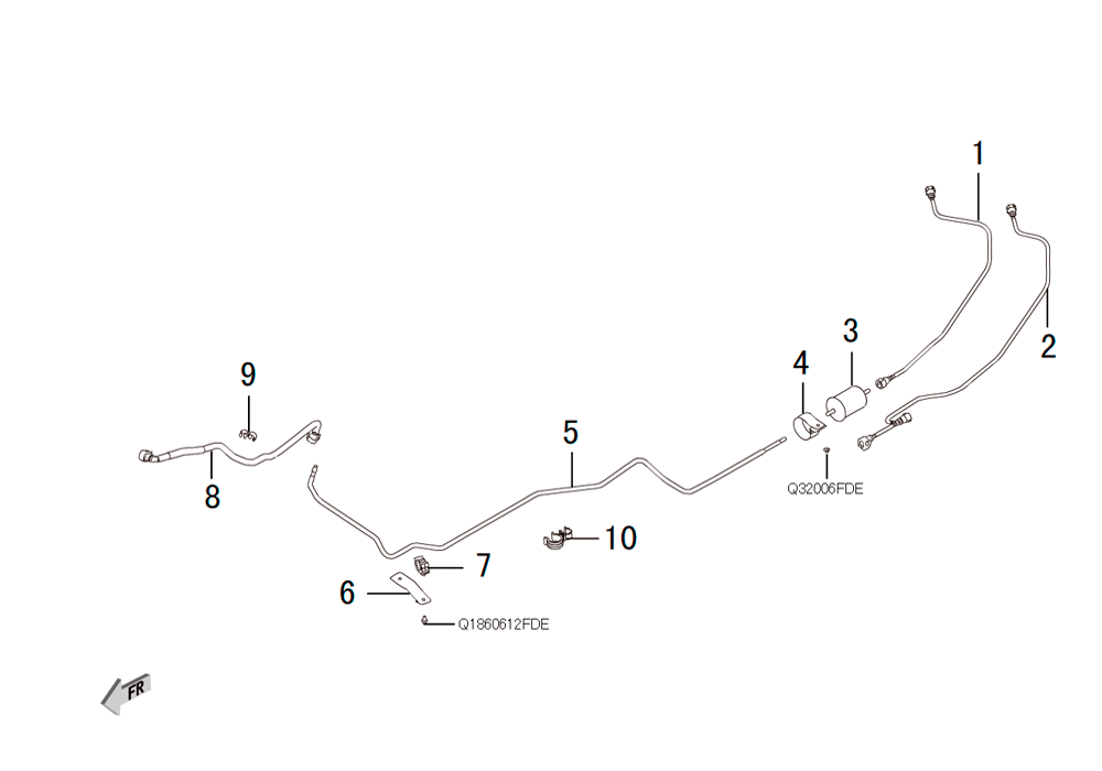 scheme for топливопровод