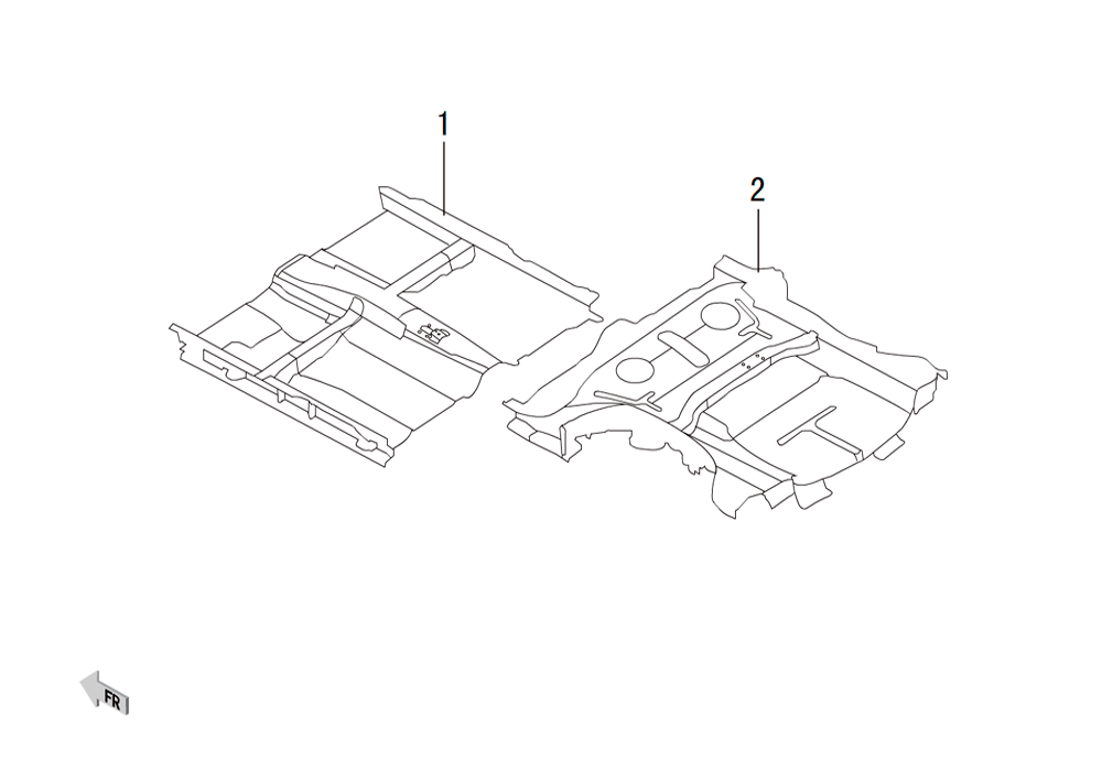 scheme for панели пола