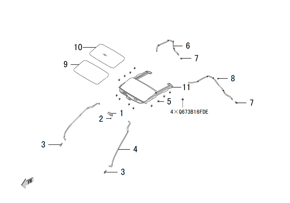 scheme for люк на крышу