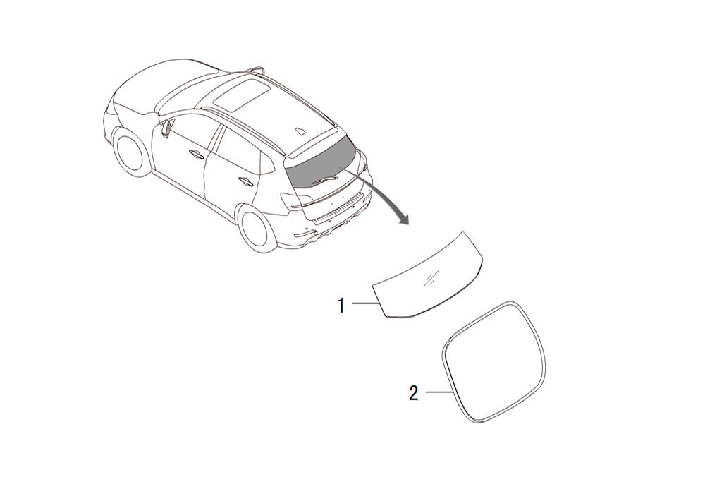 scheme for стекло 5-й двери