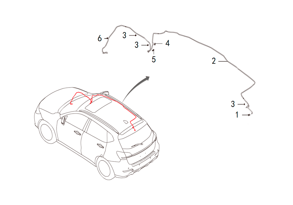 scheme for омыватель стекла 5-й двери