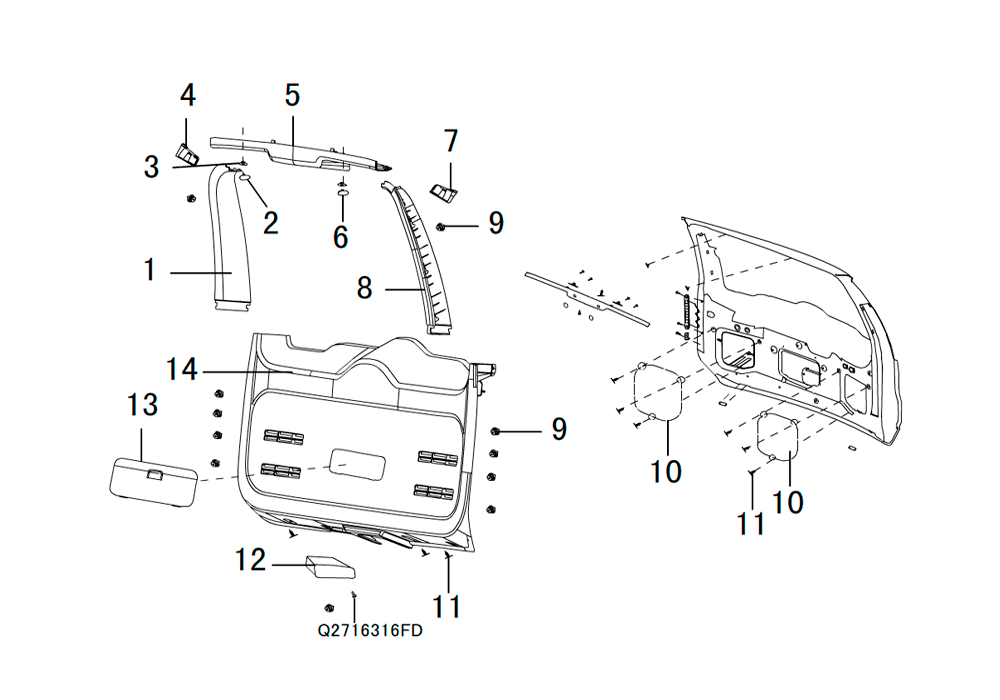 scheme for карта 5-й двери