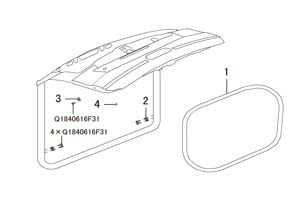 scheme for стекло 5-й двери