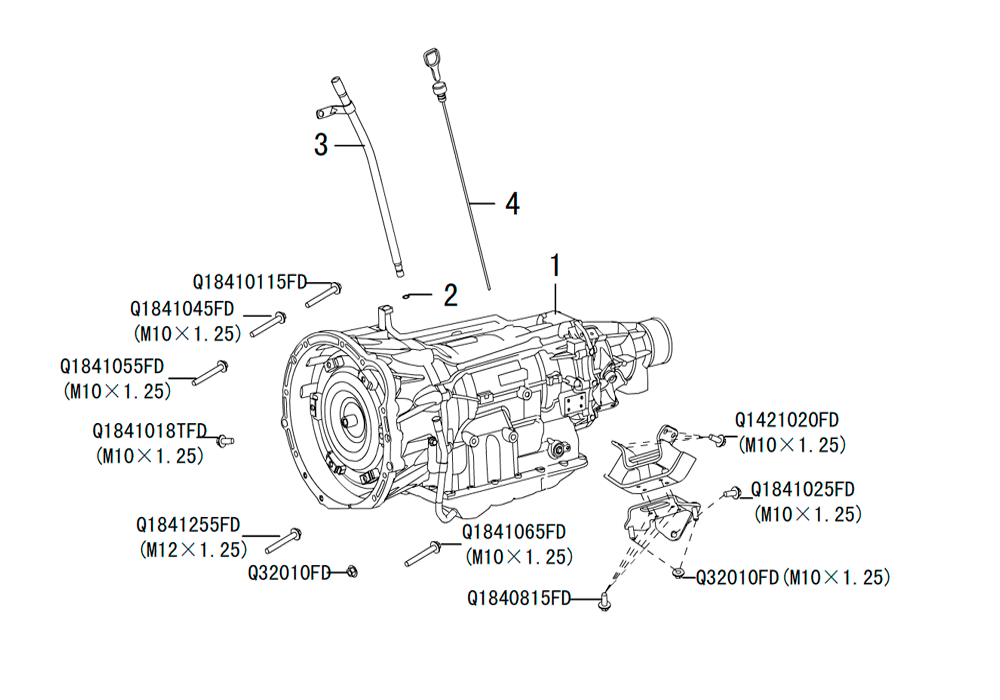 scheme for акпп 1
