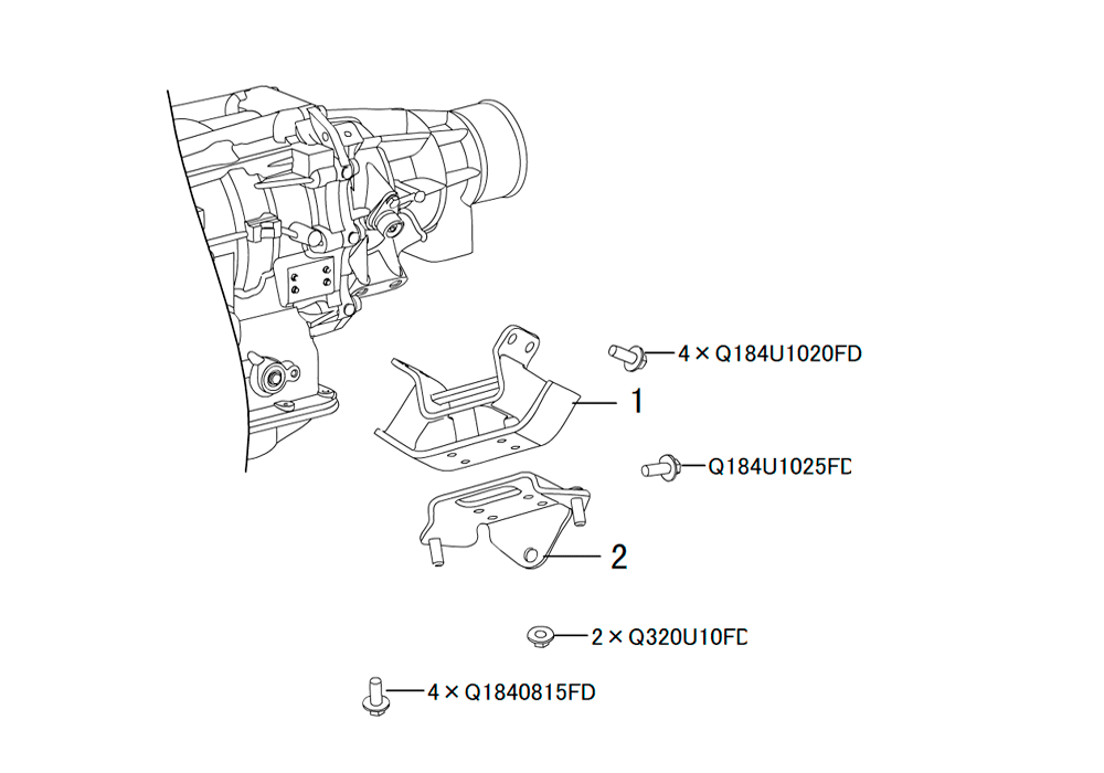 scheme for акпп 4