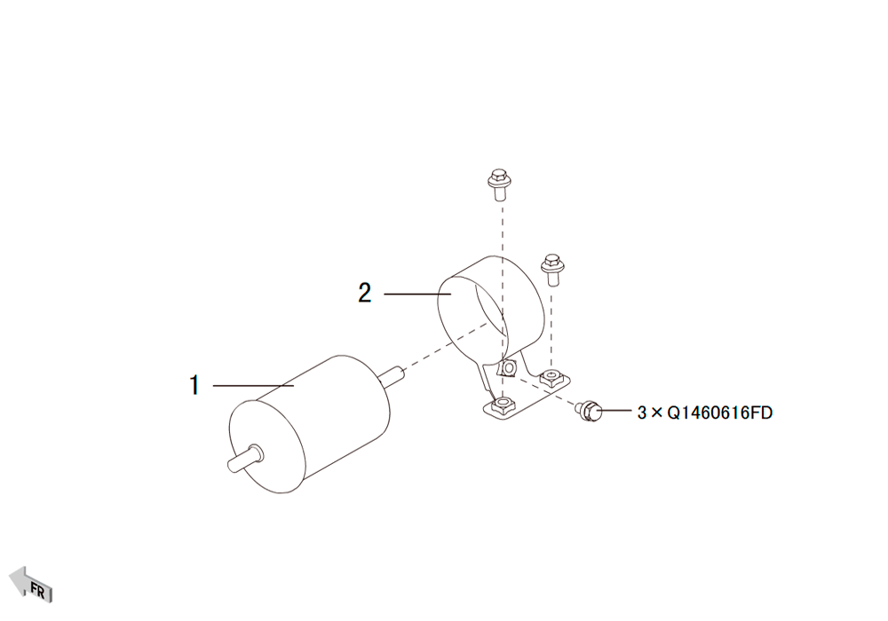 scheme for топливный фильтр