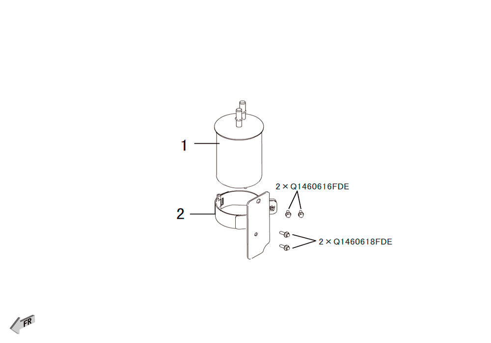 scheme for топливный фильтр