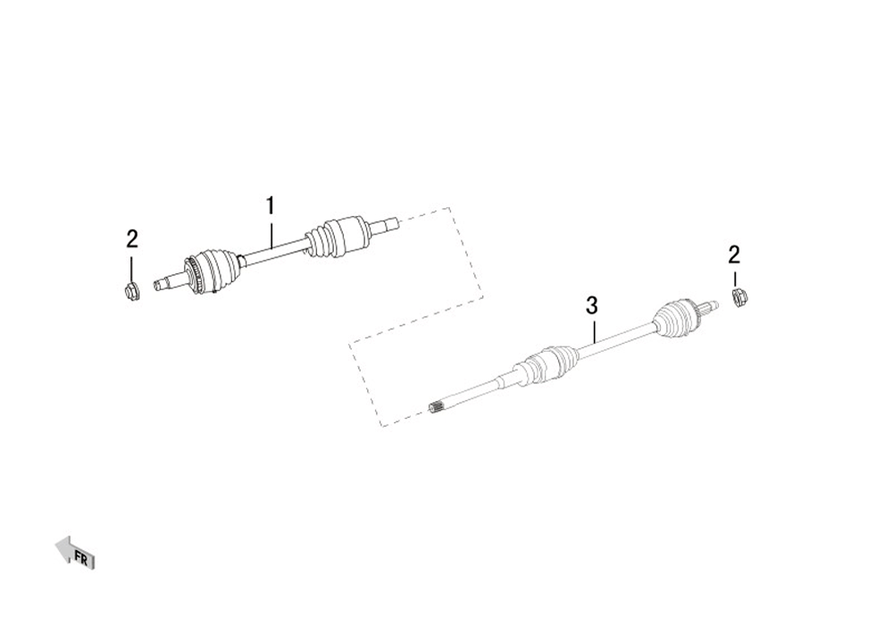 scheme for привод переднего колеса 4WD