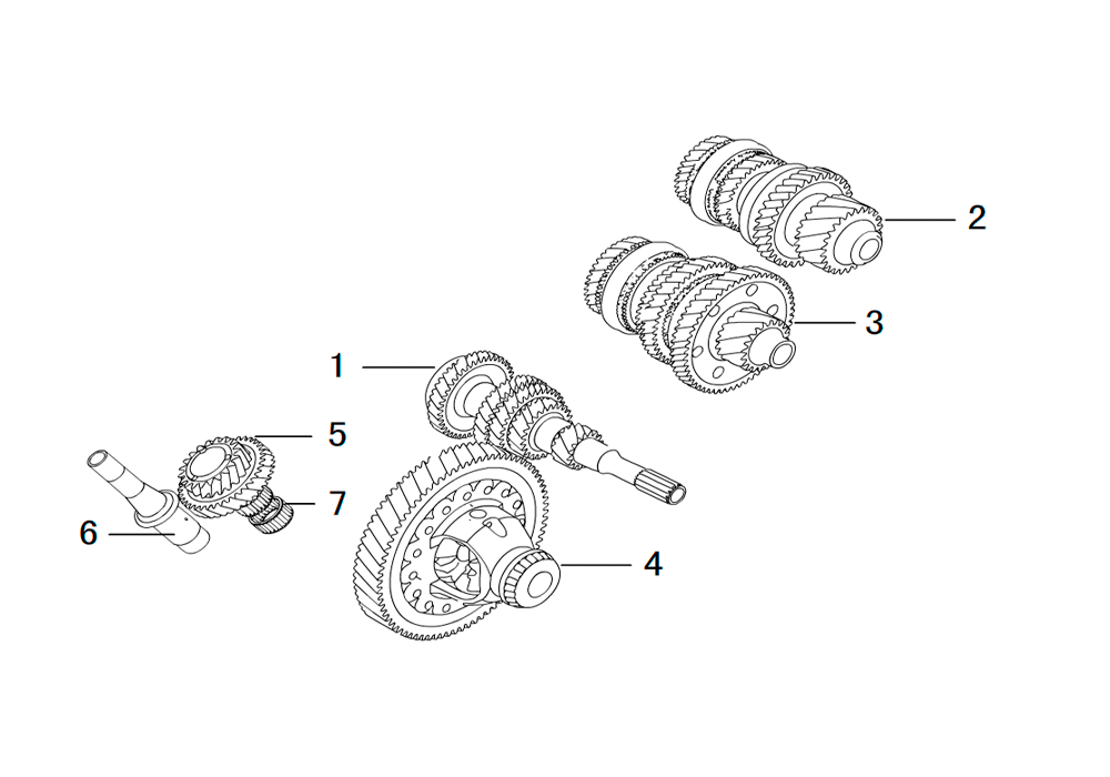 scheme for входной вал