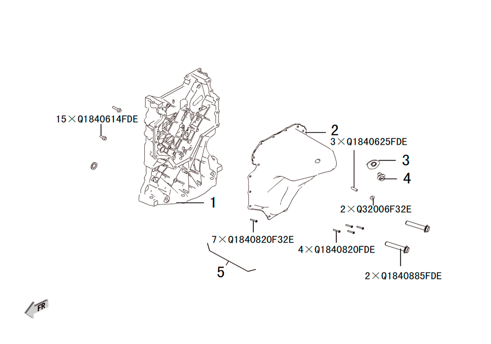 scheme for КРЫШКА МАСЛЯНОГО НАСОСА