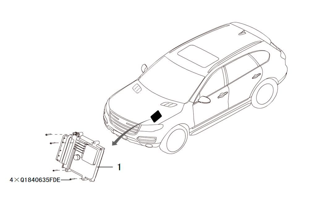 scheme for БЛОК УПРАВЛЕНИЯ ФОРСУНКАМИ