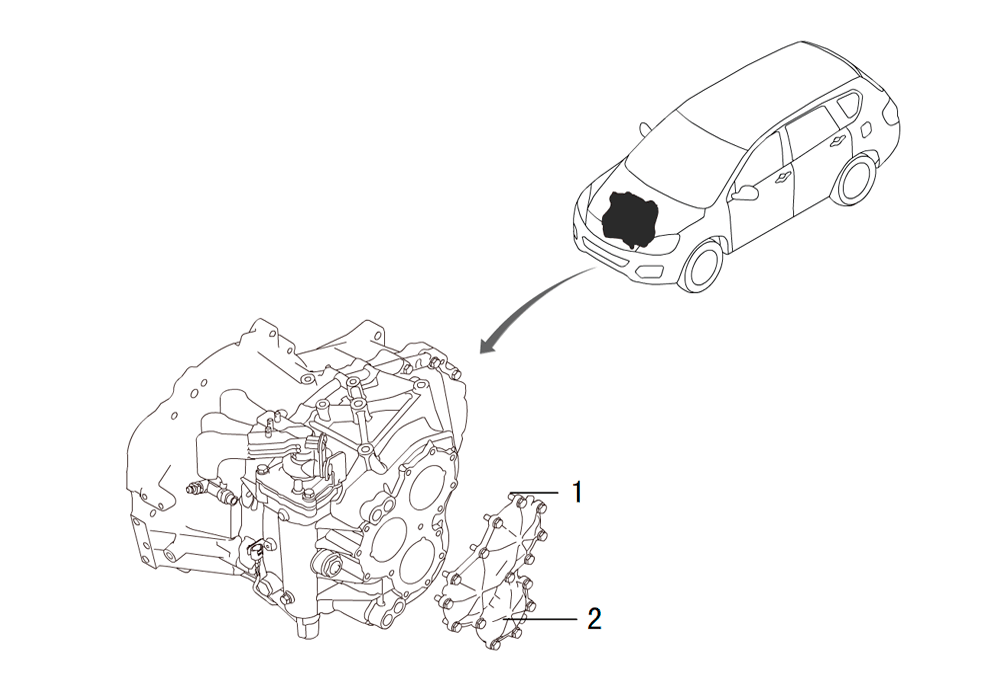scheme for задняя крышка