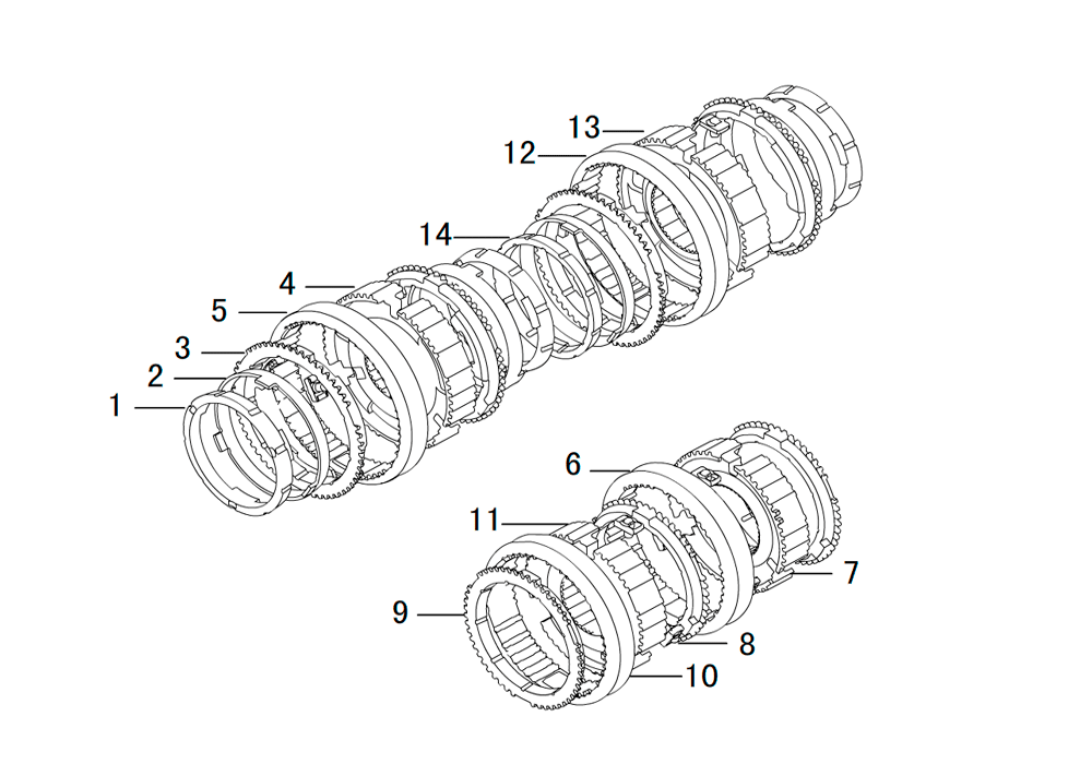 scheme for ПЕРЕКЛЮЧЕНИЕ ПЕРЕДАЧ В СБОРЕ