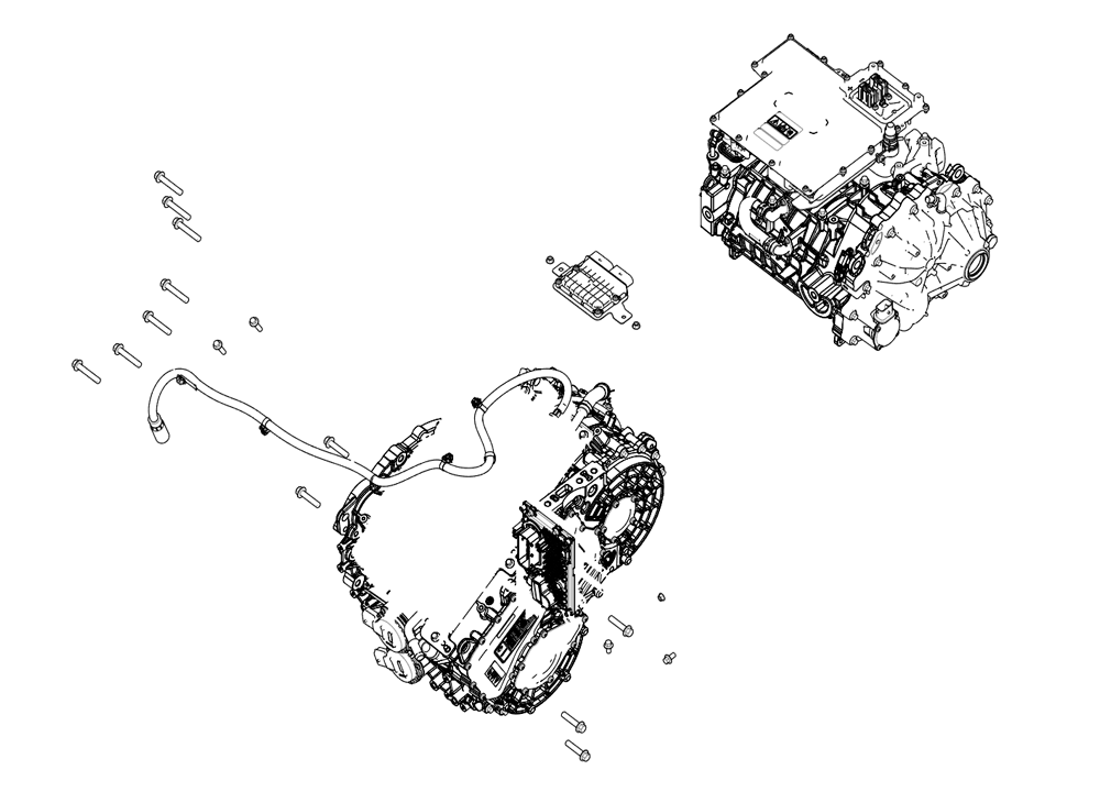 scheme for elek drive axle module