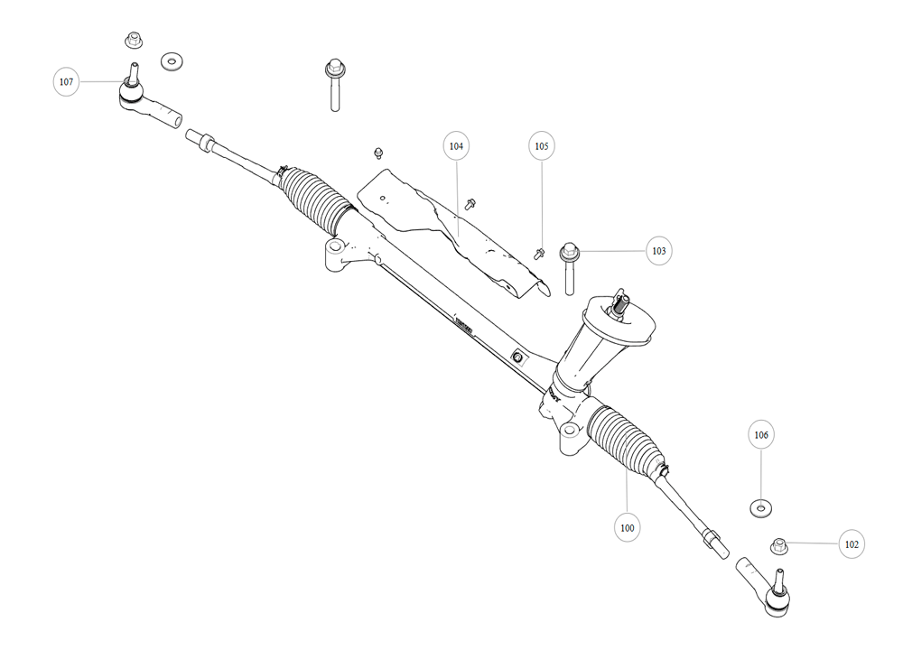 scheme for steering gear