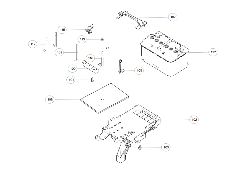 scheme for storage battery