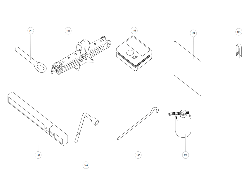 scheme for vehicle tools