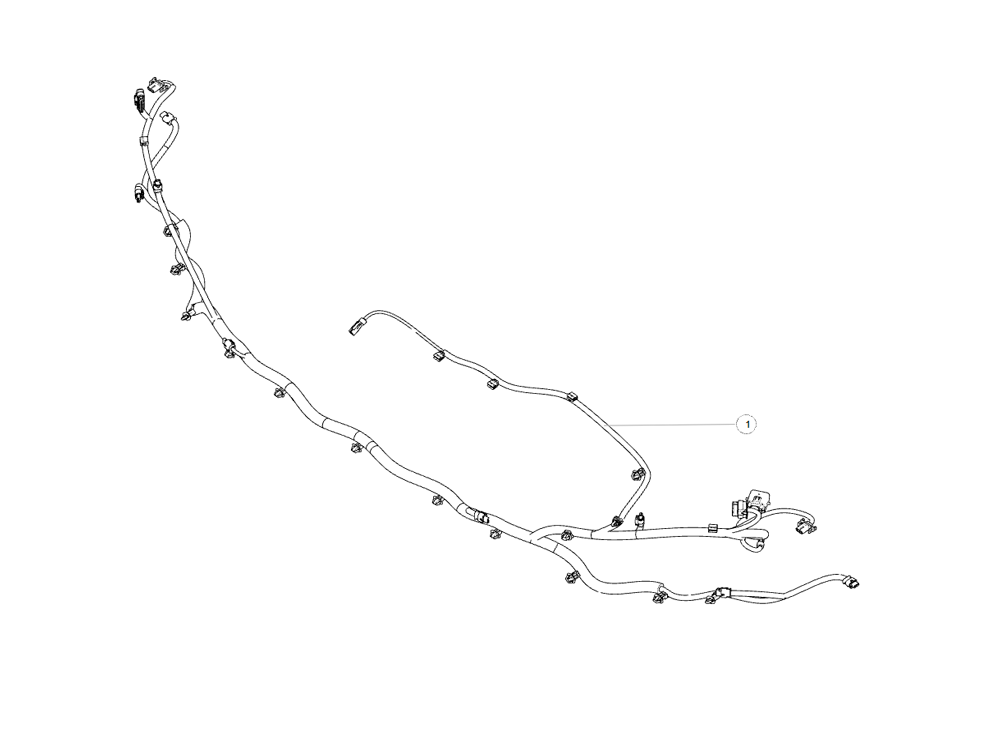 scheme for front bumper harness