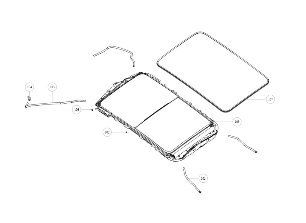 scheme for sunroof