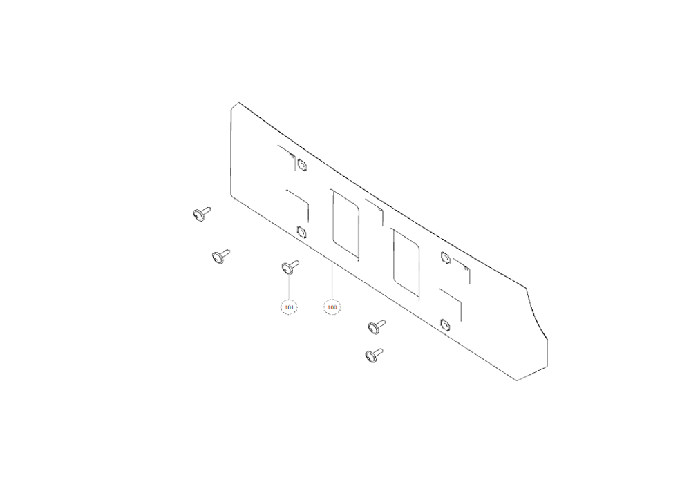 scheme for front licence plate